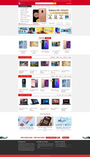 Theme wordpress bán điện máy 4