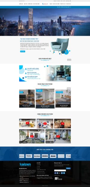 Theme wordpress công ty nội thất 11