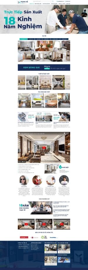 Theme wordpress bán nội thất 14