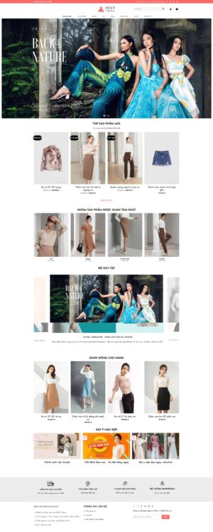 Theme wordpress shop thời trang
