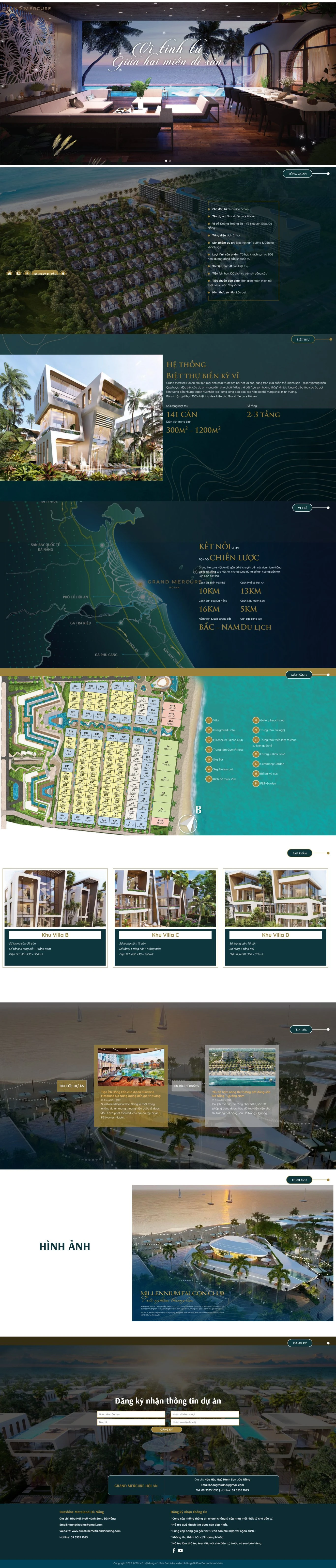 Theme wordpress ladingpape giới thiệu dự án bds 58
